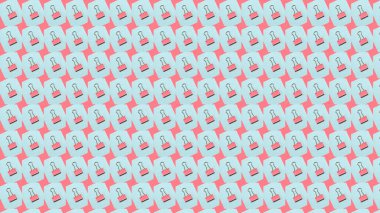 Mavi arkaplanda dört klasör klibi izole edildi.