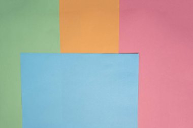 The different colored leaves on a light background. School accessories. Preparing a child for school.