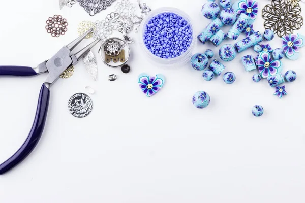Fabricação de jóias e beading — Fotografia de Stock