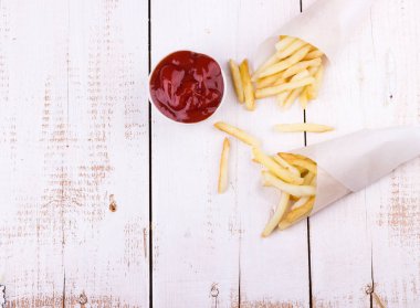 Patates kızartması. 