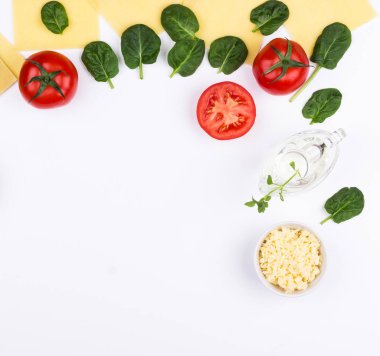 Ispanak lazanya düz yatıyordu