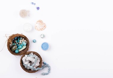 Mavi ve aqua kadınsı işyerinde