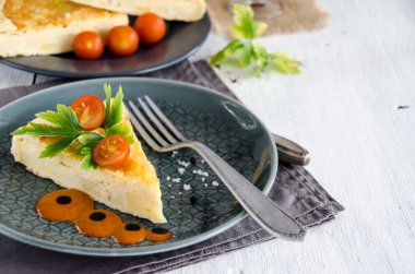 Tortilla, İspanyol omleti patates ile