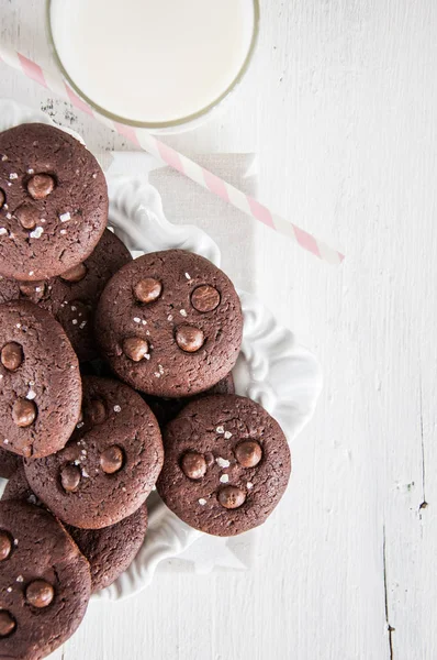 Čokoládové sušenky — Stock fotografie