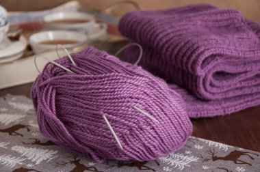 Örgü. Örgü iğne ve iplik