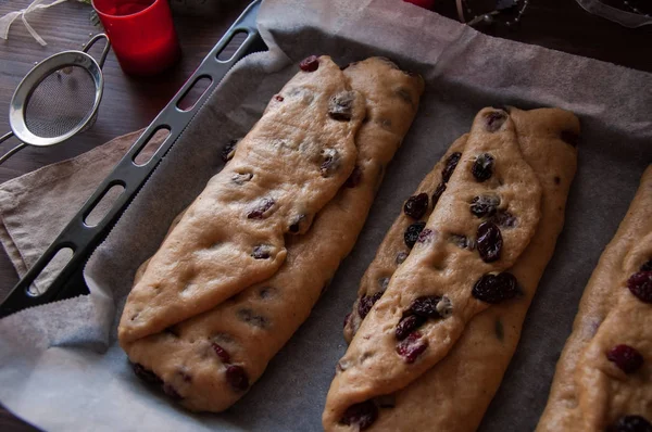 Geleneksel Alman noeli shtollen hazırlanması süreci