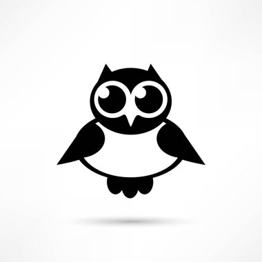 Baykuş simgesi tasarım