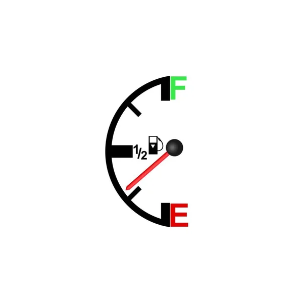 Sensor de nivel de combustible — Vector de stock