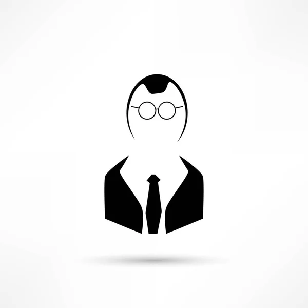 Manager Icono plano — Vector de stock