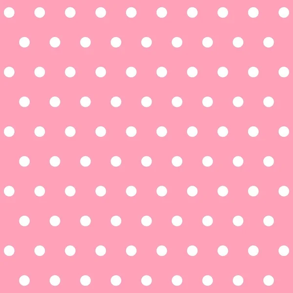 Nahtloser Polka Dot Hintergrund — Stockvektor