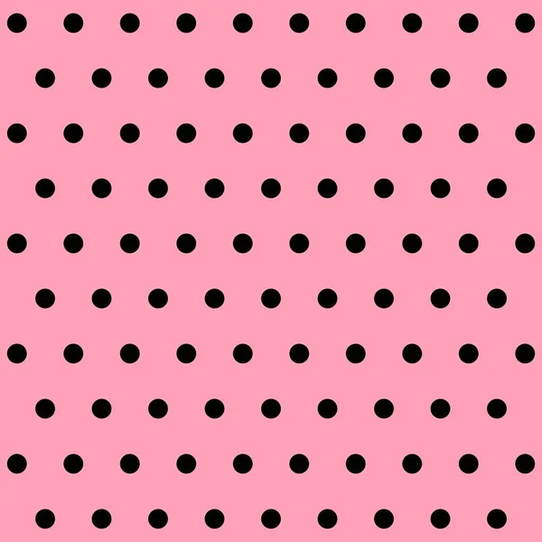 Naadloze polka dot achtergrond — Stockvector