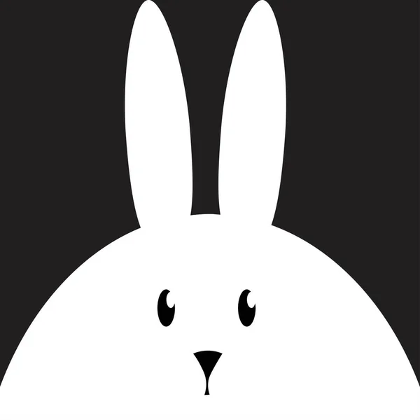 Conception de dessin animé lapin — Image vectorielle