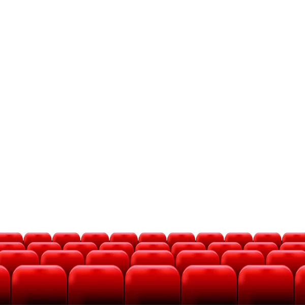 Cinema of theater zitplaatsen — Stockvector