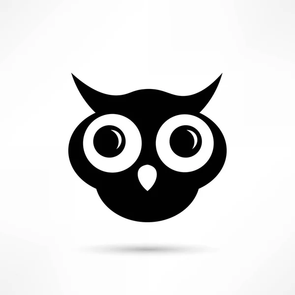 Uil pictogram ontwerp — Stockvector