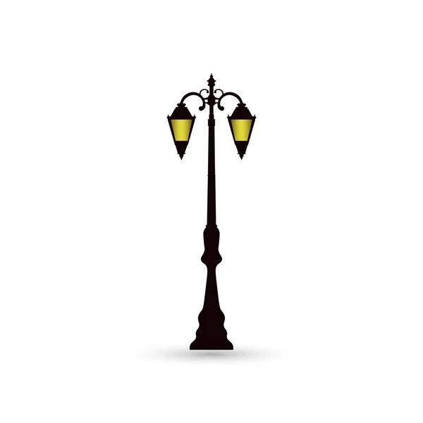 Street light icon — Stock Vector
