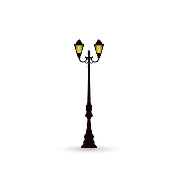 Street light icon — Stock Vector