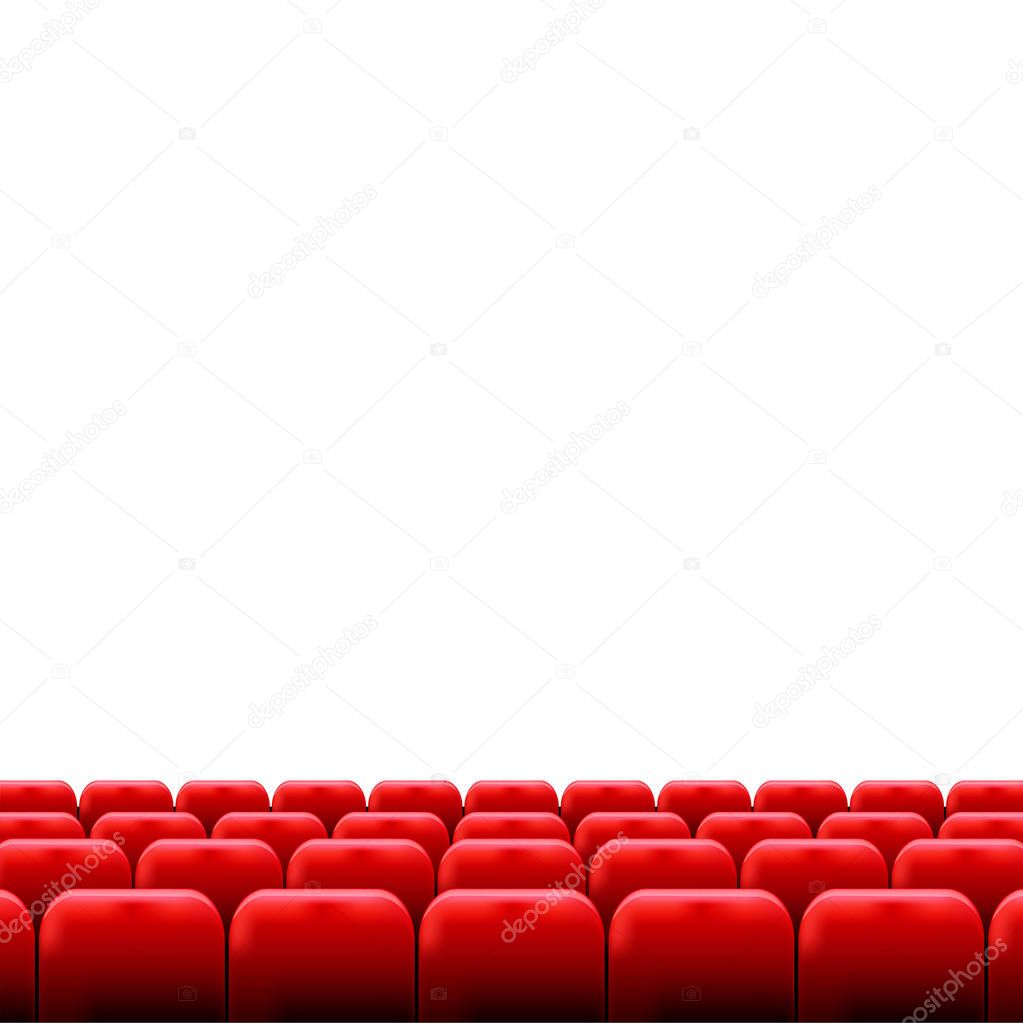 Cinema or theater seats