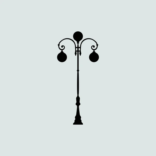 Pouliční světla ikona — Stockový vektor