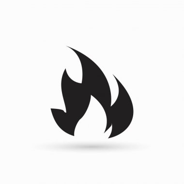 Tasarım ateş simgesinin