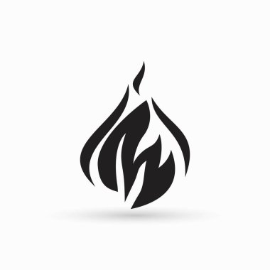 Tasarım ateş simgesinin
