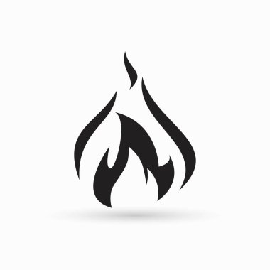 Tasarım ateş simgesinin