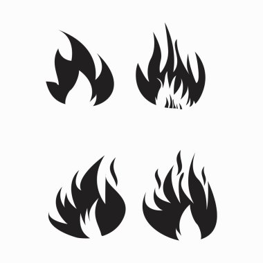 Tasarım ateş simgesinin