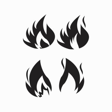Tasarım ateş simgesinin