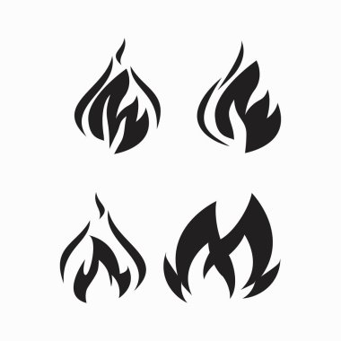 Tasarım ateş simgesinin