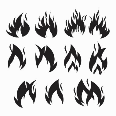 Tasarım ateş simgesinin
