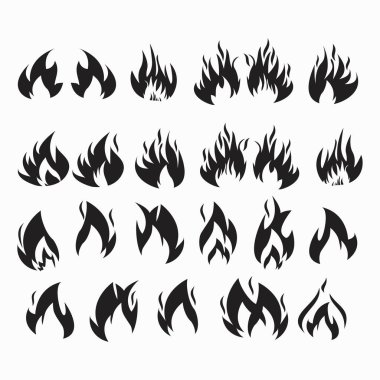 Tasarım ateş simgesinin
