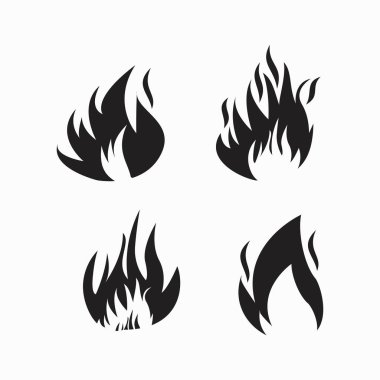 Tasarım ateş simgesinin