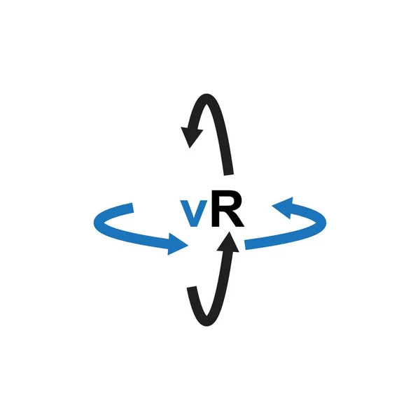 Значок виртуальной реальности — стоковый вектор