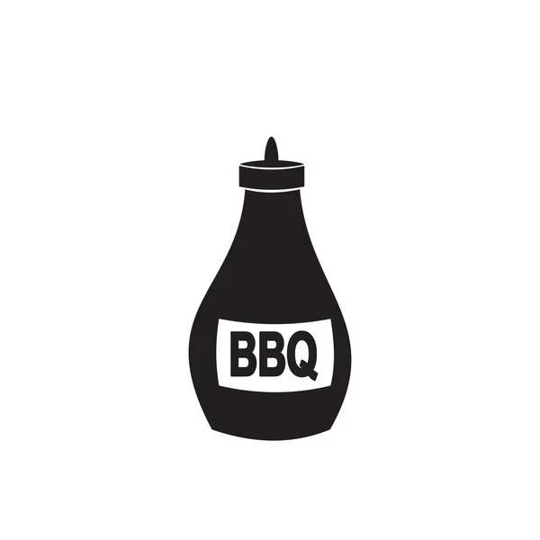 Conception de bbq icône — Image vectorielle