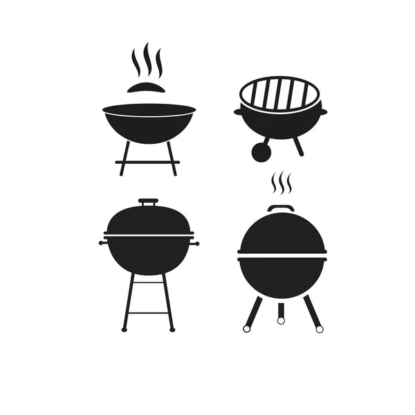 Design do ícone de churrasco —  Vetores de Stock