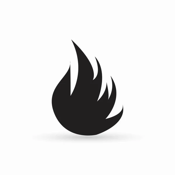 Design of Fire icon — Stock Vector