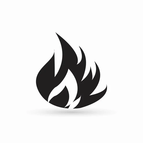 Σχεδιασμός από φωτιά εικονίδιο — Διανυσματικό Αρχείο
