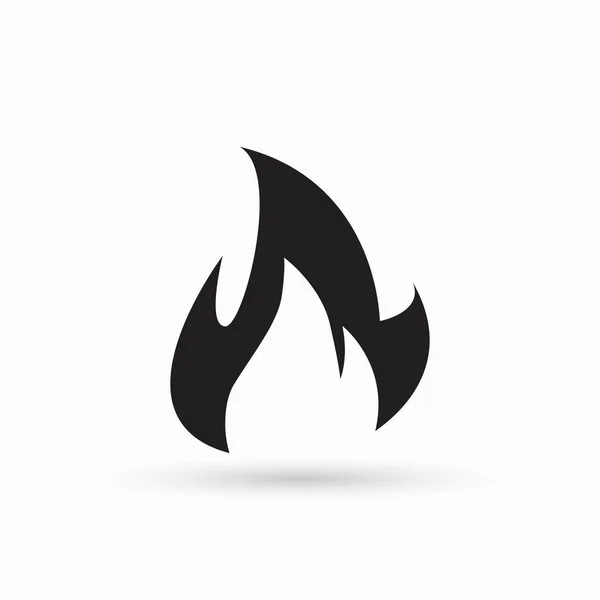 Ontwerp van brand pictogram — Stockvector