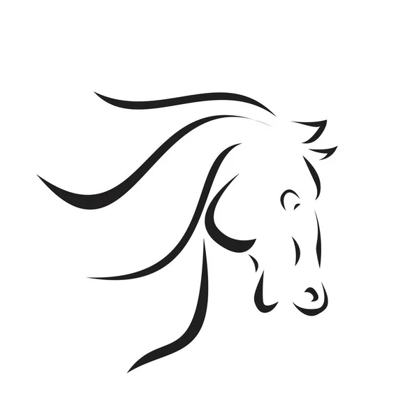 Ícone da cabeça do cavalo —  Vetores de Stock