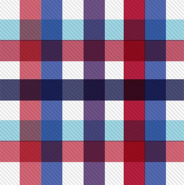 Modèle à carreaux tartan sans couture — Image vectorielle