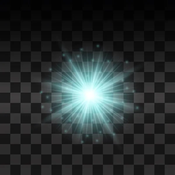 Efecto de luz brillante. — Vector de stock