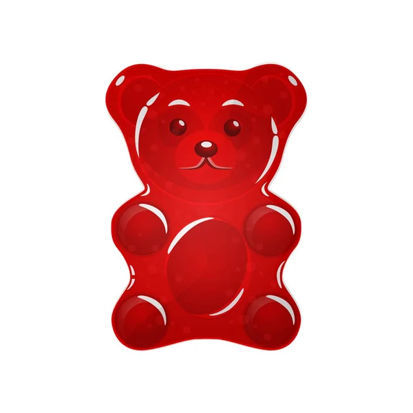 Galaretki niedźwiedzie zestaw — Wektor stockowy