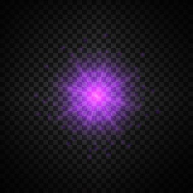 mor parlak ışık glitter