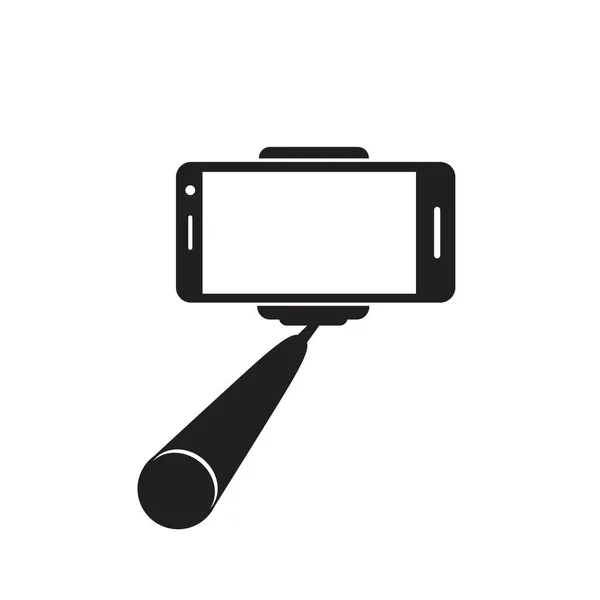 Selfie Stick Icono Ilustración Vectorial — Archivo Imágenes Vectoriales