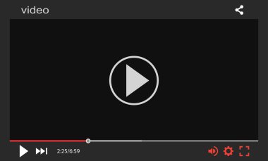 Media player minimalist tasarım