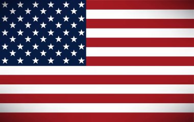 Amerikan bayrağının vektör görüntüsü