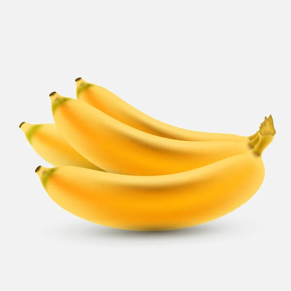 Banana Ilustración Del Vector Fruta — Vector de stock