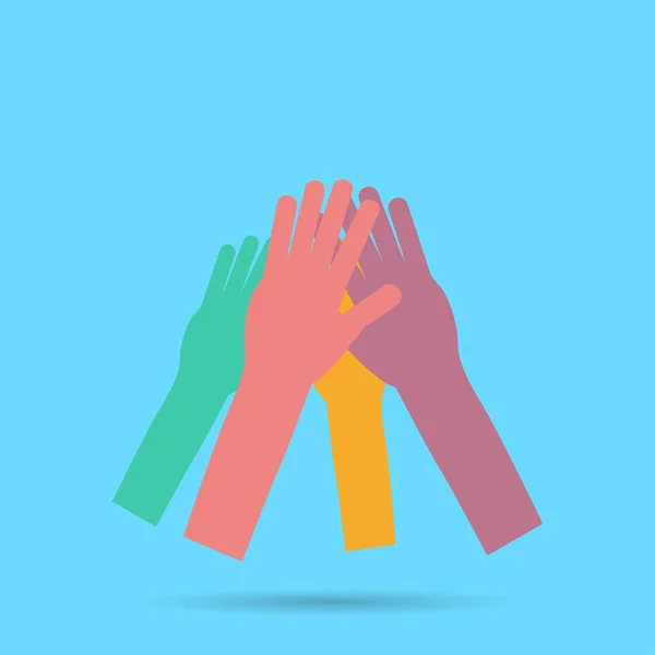 Handshake Friendship Icon — Stock Vector