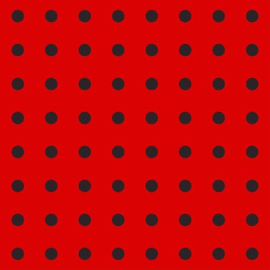 Uğur böceği deseni. Sorunsuz vektör