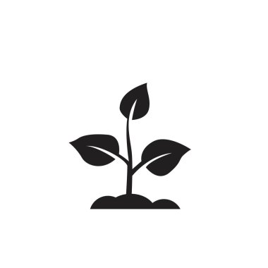 bitki simgesi. işaret tasarım