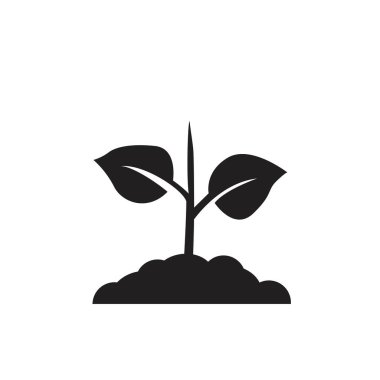 bitki simgesi. işaret tasarım